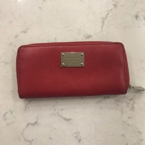 Michael Kors Red Wallet